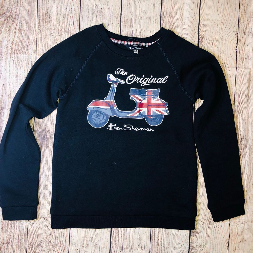 Nwot Kids Size 10/12 Med The Original Ben Sherman Sweatshirt